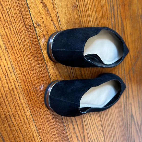 Circus by Sam Edelman - Black Suede Pointed Flats - Picture 3 of 8